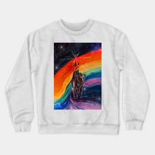 Rainbow bright Crewneck Sweatshirt